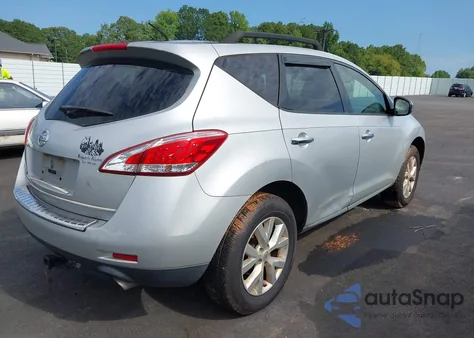 2013 Nissan Murano S из США, поврежденный, VIN JN8AZ1MU6DW211112